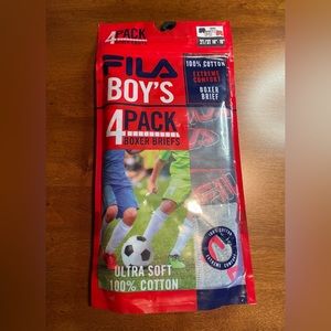 Fila Boys Boxer Briefs. New in package. 2T/3T